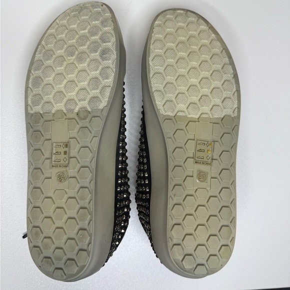 Black star Studded rockstar Women's Sneakers - Picture 10 of 10